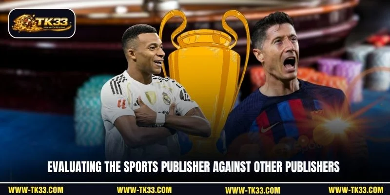 Evaluating the sports publisher against other publishers