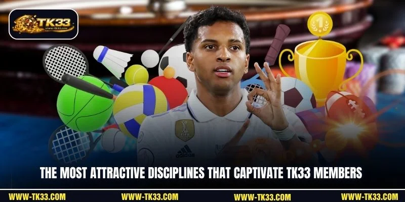 The most attractive disciplines that captivate TK33 members