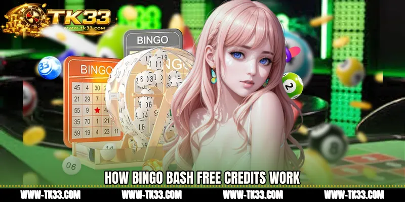 How Bingo Bash free credits Work